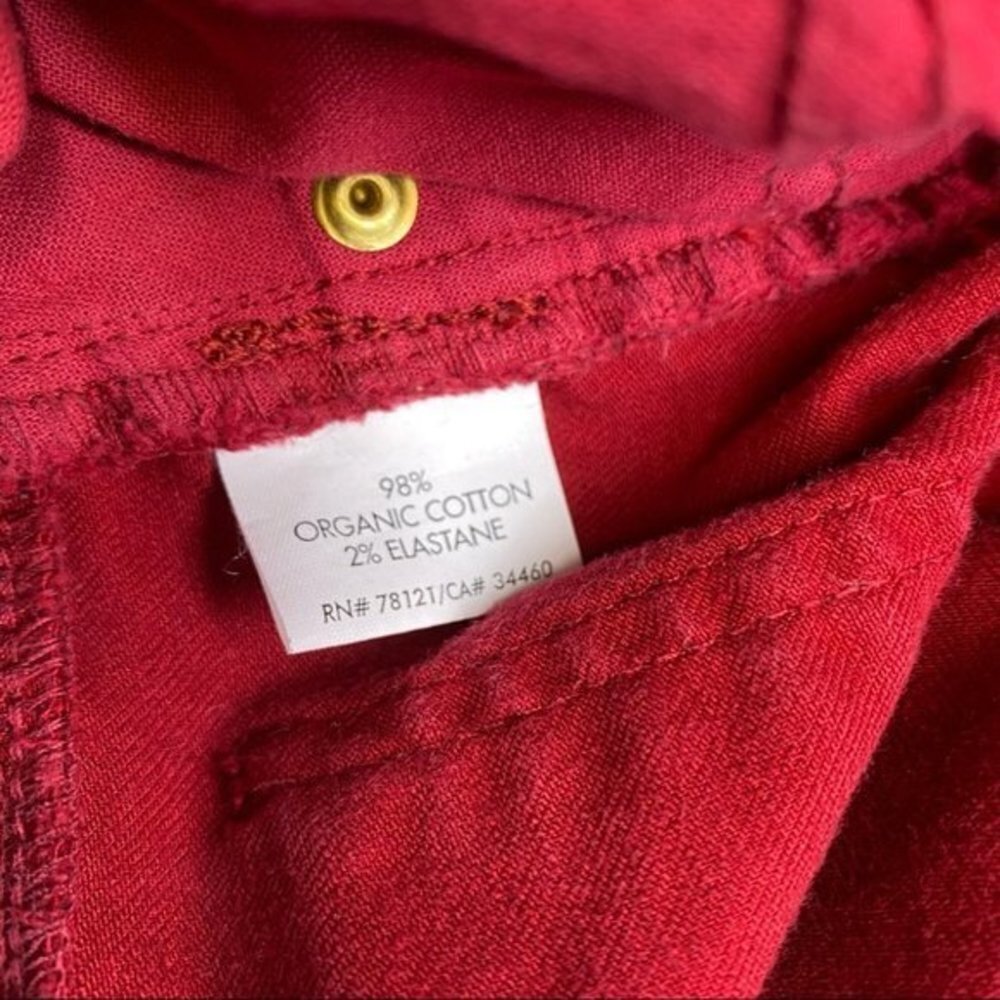 Eileen Fisher Mid Rise Organic Cotton Jeans‎ Size 8 - Picture 8 of 9